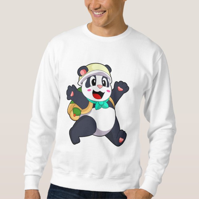 Panda as Student Sweatshirt (Front)