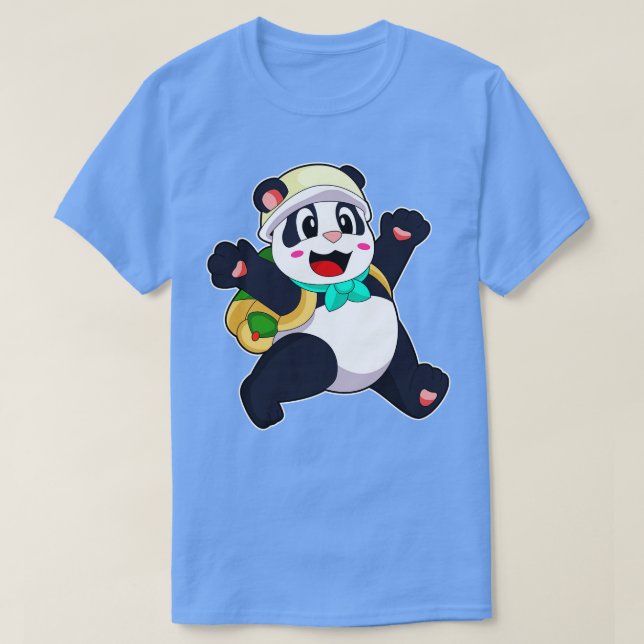 Panda as Student T-Shirt (Design Front)