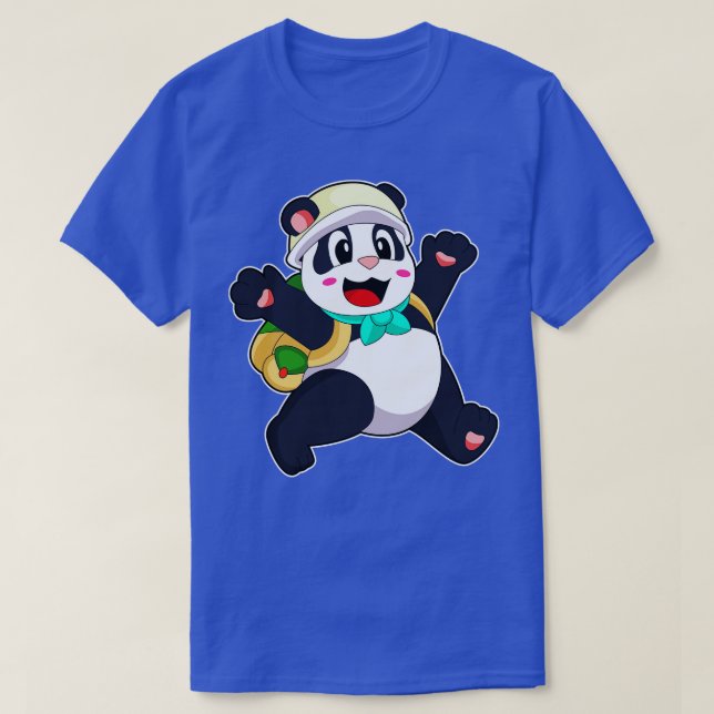 Panda as Student T-Shirt (Design Front)