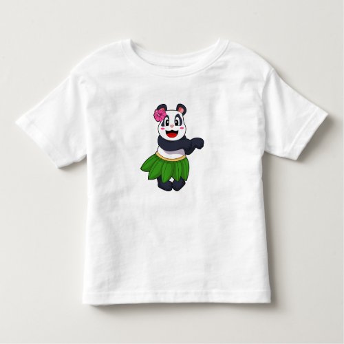 Panda at Ballet Dance Toddler T_shirt