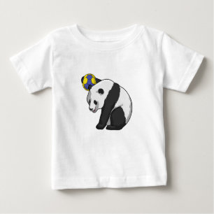 Panda at Handball Sports Baby T-Shirt