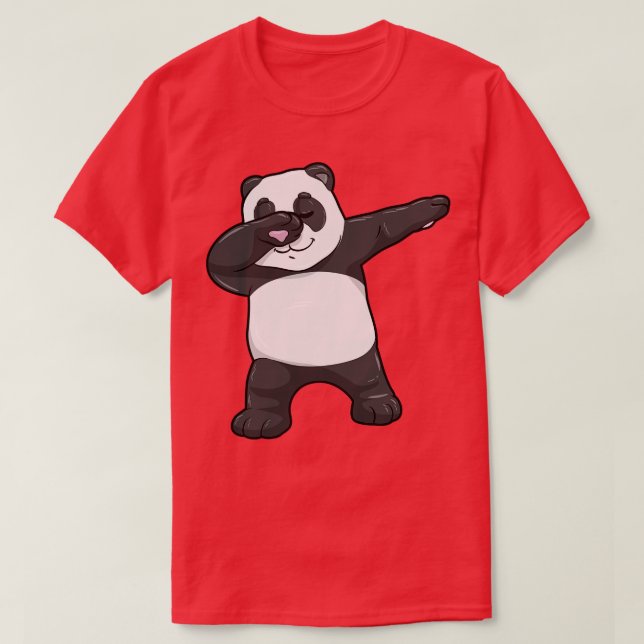 Panda at Hip Hop Dance Dab 2 T-Shirt (Design Front)