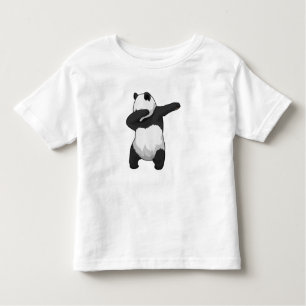 Panda at Hip Hop Dance Dab Toddler T-shirt