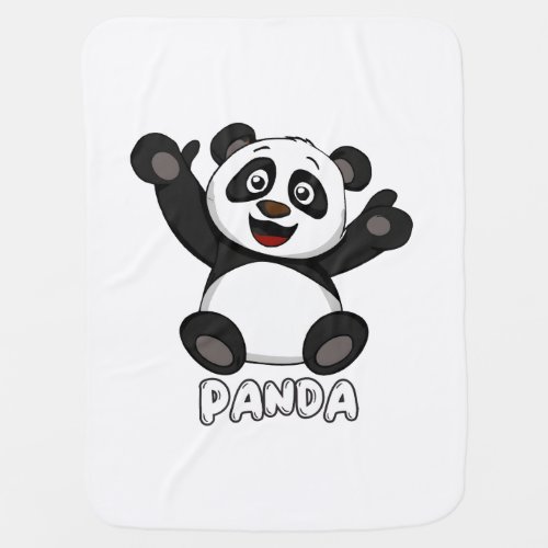 Panda baby balanket for kids baby blanket