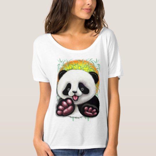 Panda Baby Bear Cute and Happy T-Shirt