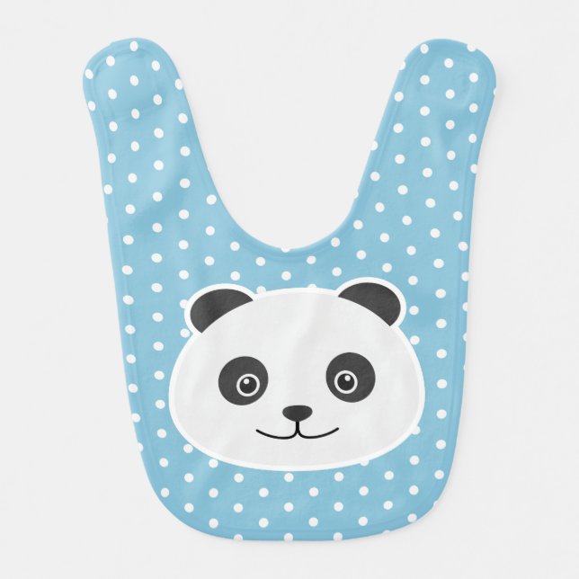 Panda Baby Bib (Front)