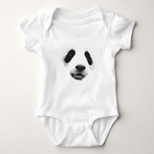 Panda Baby Bodysuit