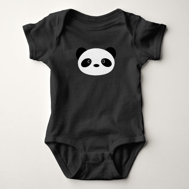 Panda Baby Bodysuit (Front)