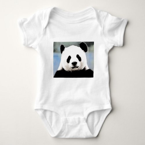 Panda Baby Bodysuit