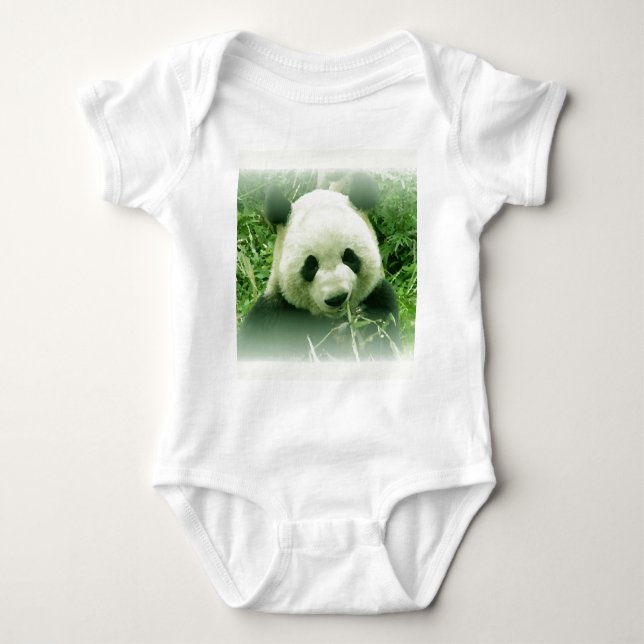 Panda Baby Bodysuit (Front)