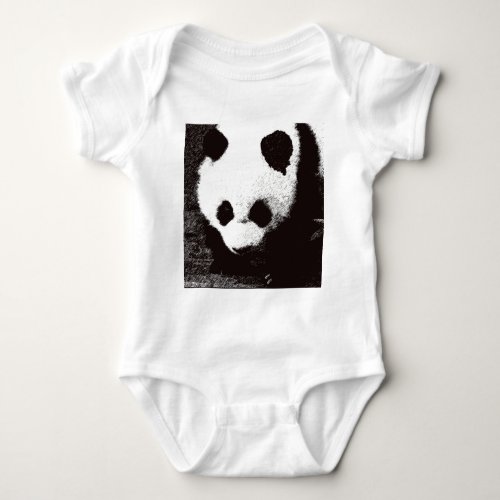 Panda Baby Bodysuit