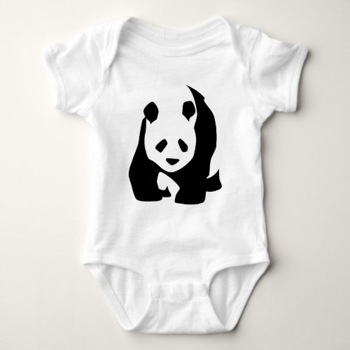 Panda Baby Bodysuit