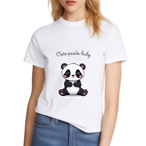 panda baby design  T_Shirt