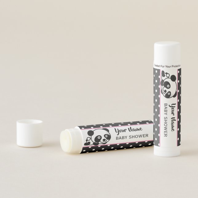 Panda Baby Shower Lip Balm (In Situ)