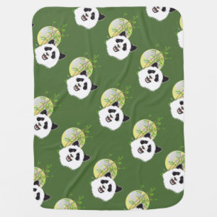 Panda Babydecke Receiving Blanket