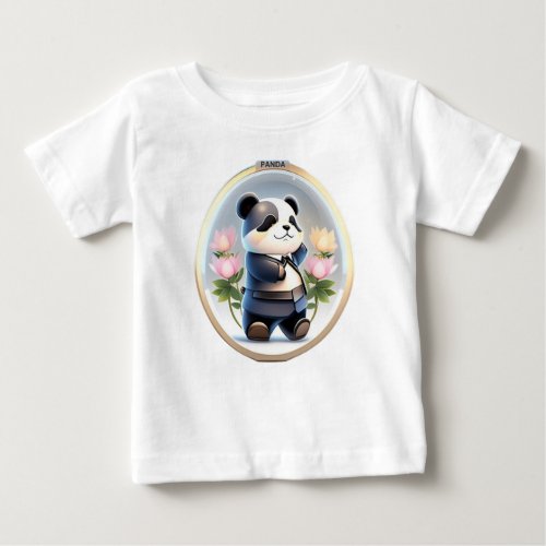 Panda Bamboo Baby T_Shirt