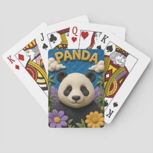Panda Bamboo Hills Modern KlayKoo Poker Cards
