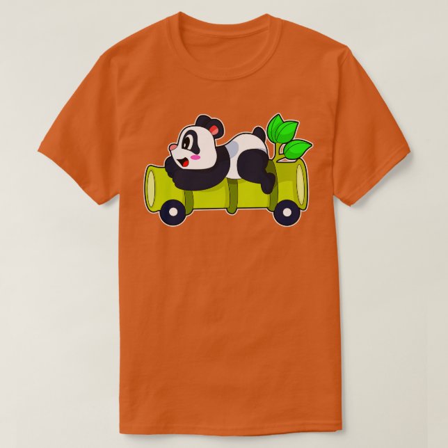 Panda Bamboo T-Shirt (Design Front)