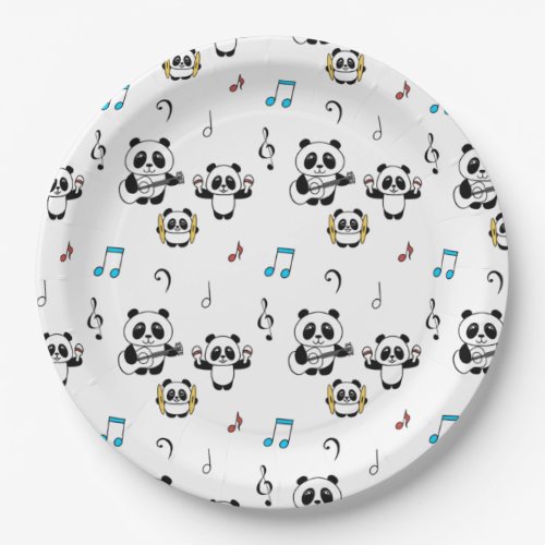 Panda Band _ 1000Pandas by Amanda Roos Paper Plates