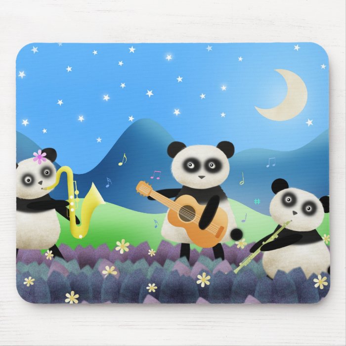 Panda band   mousepad