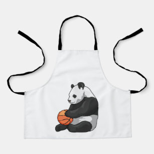 Panda Basketball player Basketball Apron