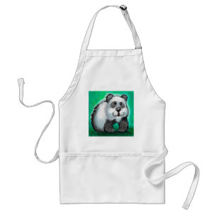Panda Bear Adult Apron