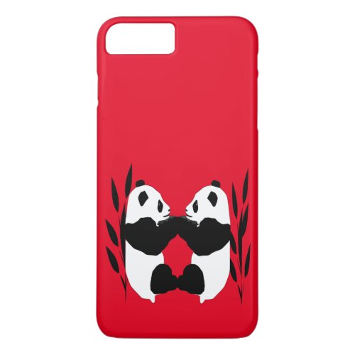 Panda Bear Animals OtterBox iPhone 87 Plus Case