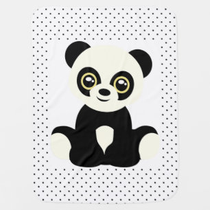 Panda Bear Baby Blanket