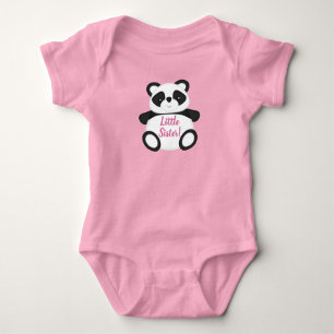 Panda Bear Baby Shower Baby Bodysuit