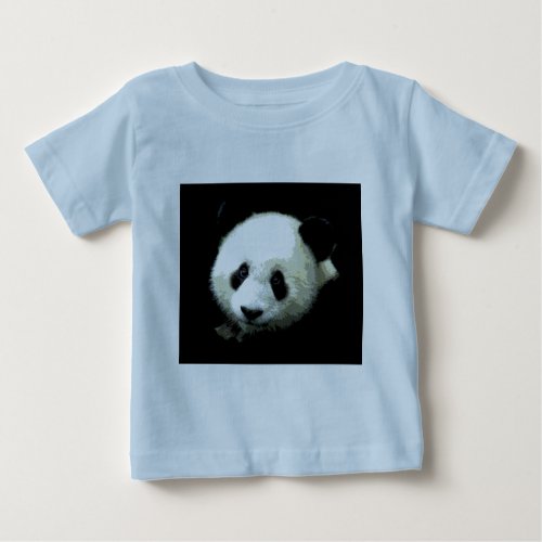 Panda Bear Baby T_Shirt