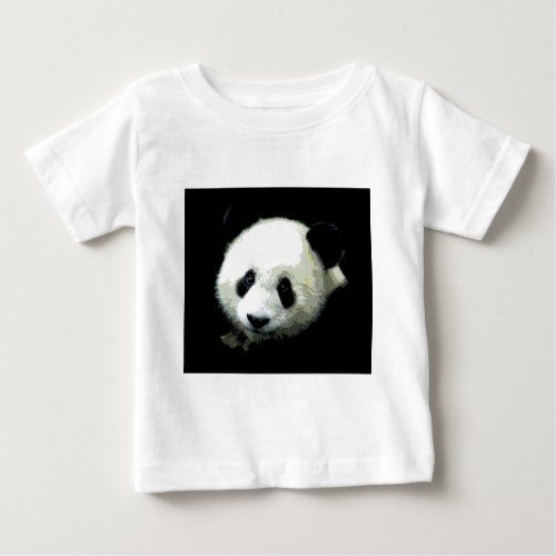 Panda Bear Baby T_Shirt