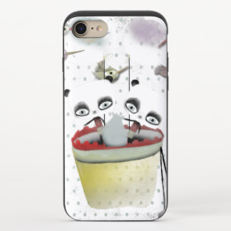 Panda bear balloon iPhone 8/7 slider case