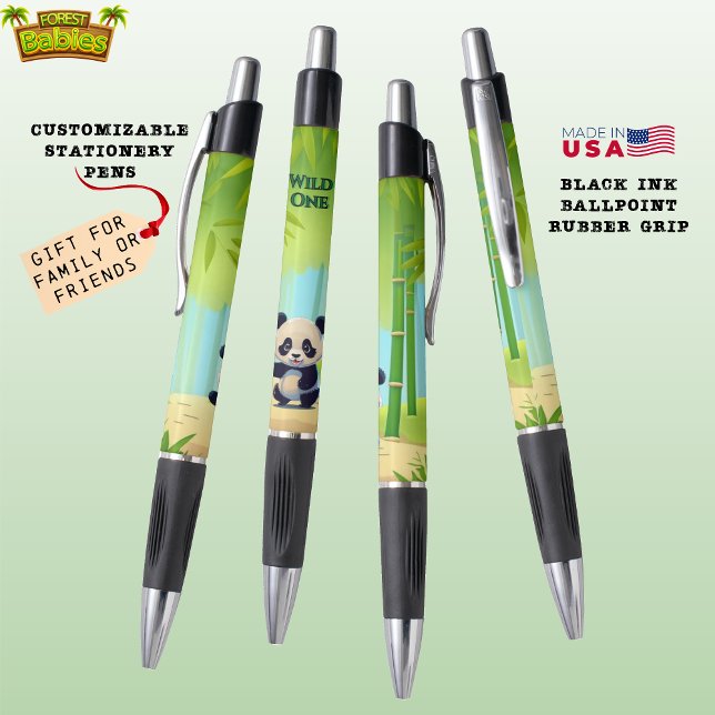Panda Bear, Bamboo Forest Wildlife Animal 🐼🎁 Pen (Panda Bear, Bamboo Forest Wildlife Animal, Wild Soul, Pen 🐼🎁)