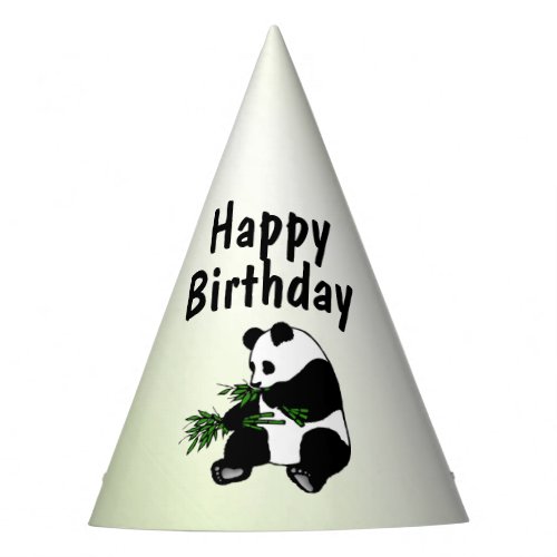 Panda Bear Birthday Party Hat