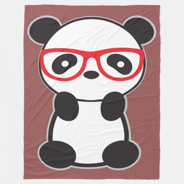 Panda Bear Blanket - Great Gift (Front)