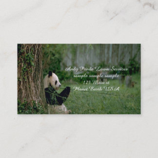Panda Bear  Business Card