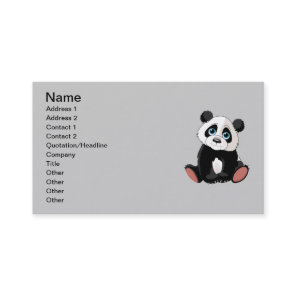 Panda Bear Business Card