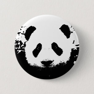 Panda Bear Button