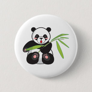 Panda bear button