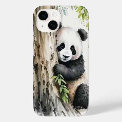 Panda Bear By Tree Case_Mate iPhone 14 Case