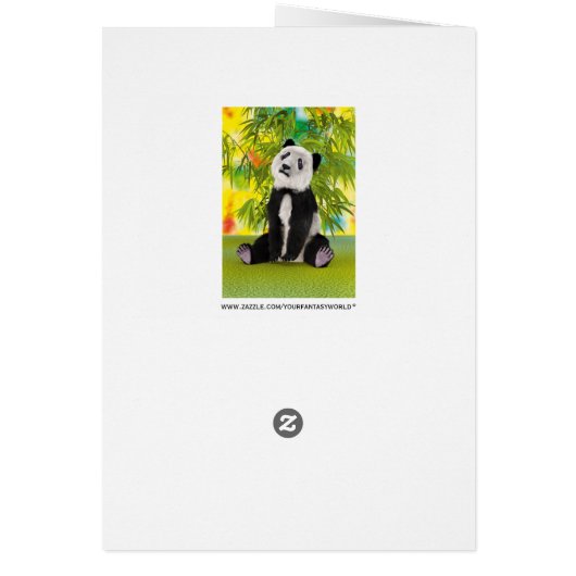 Panda Bear Cub (Back)