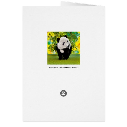 Panda Bear Cub (Back)