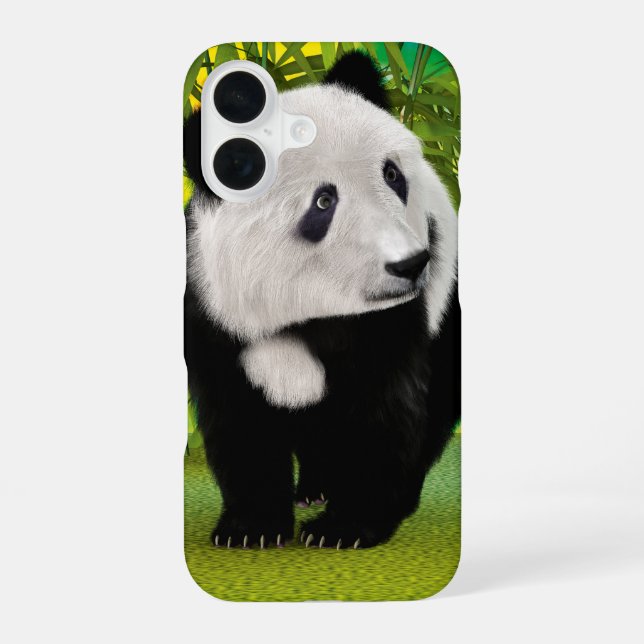 Panda Bear Cub Iphone Case (Back)