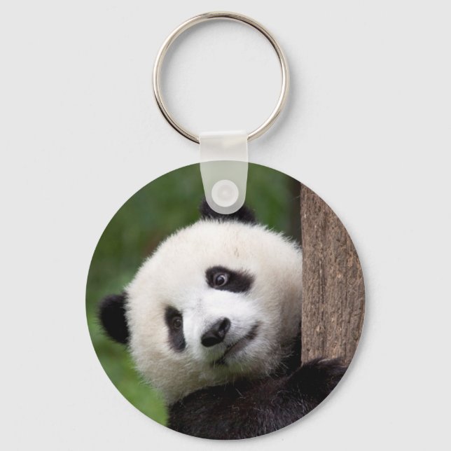 Panda Bear Cub Keychain (Front)