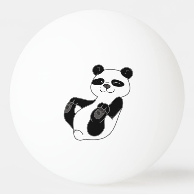 Panda Bear Cub Ping-Pong Ball (Front)