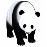 Panda Bear Cutout<br><div class="desc">cute panda bear</div>