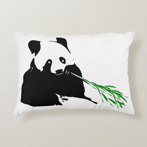 Panda Bear Design Decorative Pillow