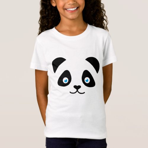 panda bear face T_Shirt