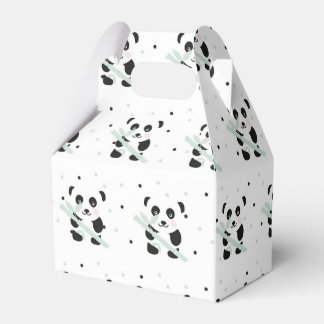 Panda Bear Favor Boxes