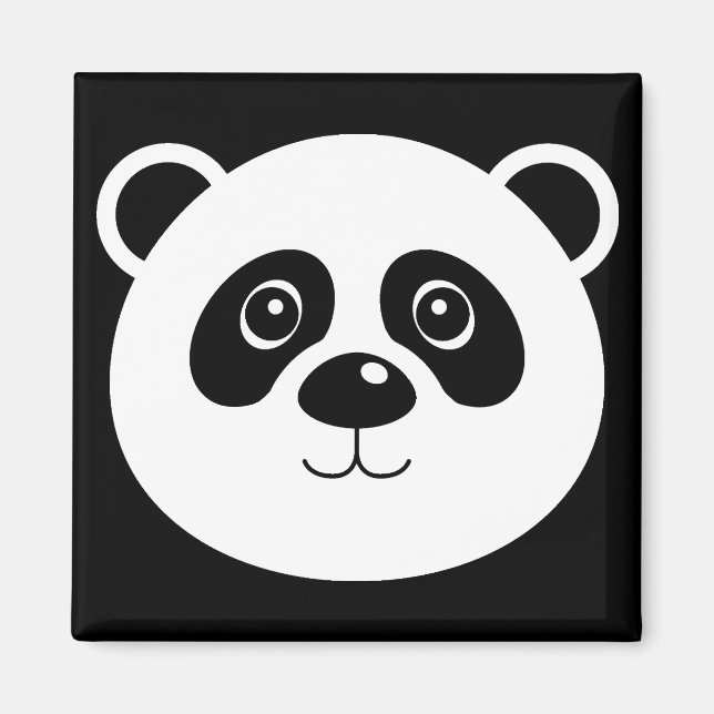 Panda Bear Fridge Magnet Refrigerator (Front)